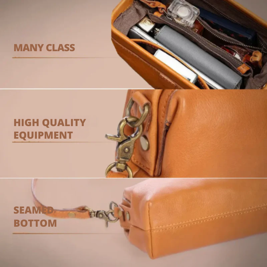 Velissa - Handmade Casual Leather Crossbody Bag