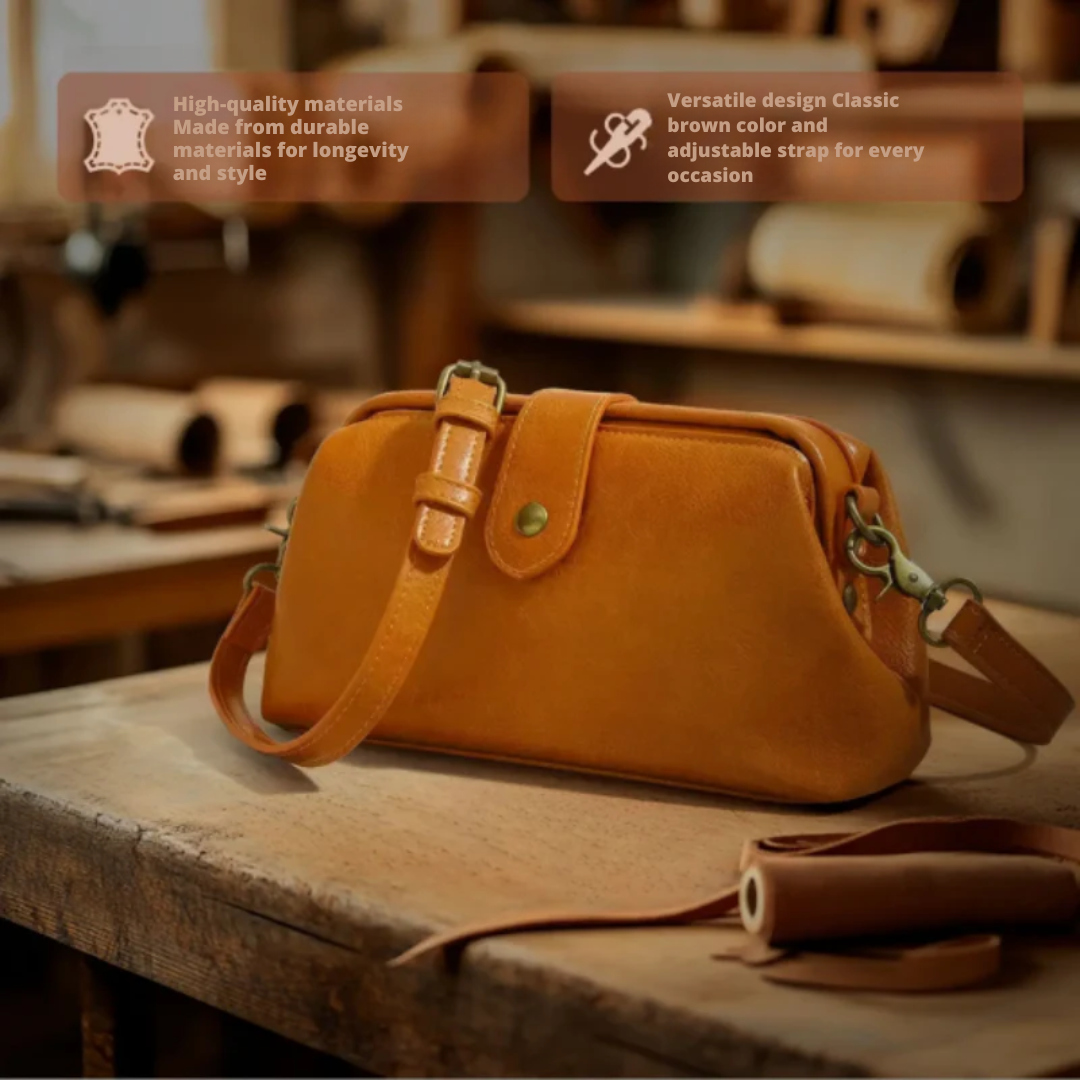Velissa - Handmade Casual Leather Crossbody Bag