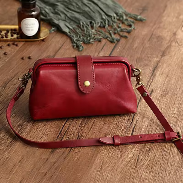 Velissa - Handmade Casual Leather Crossbody Bag