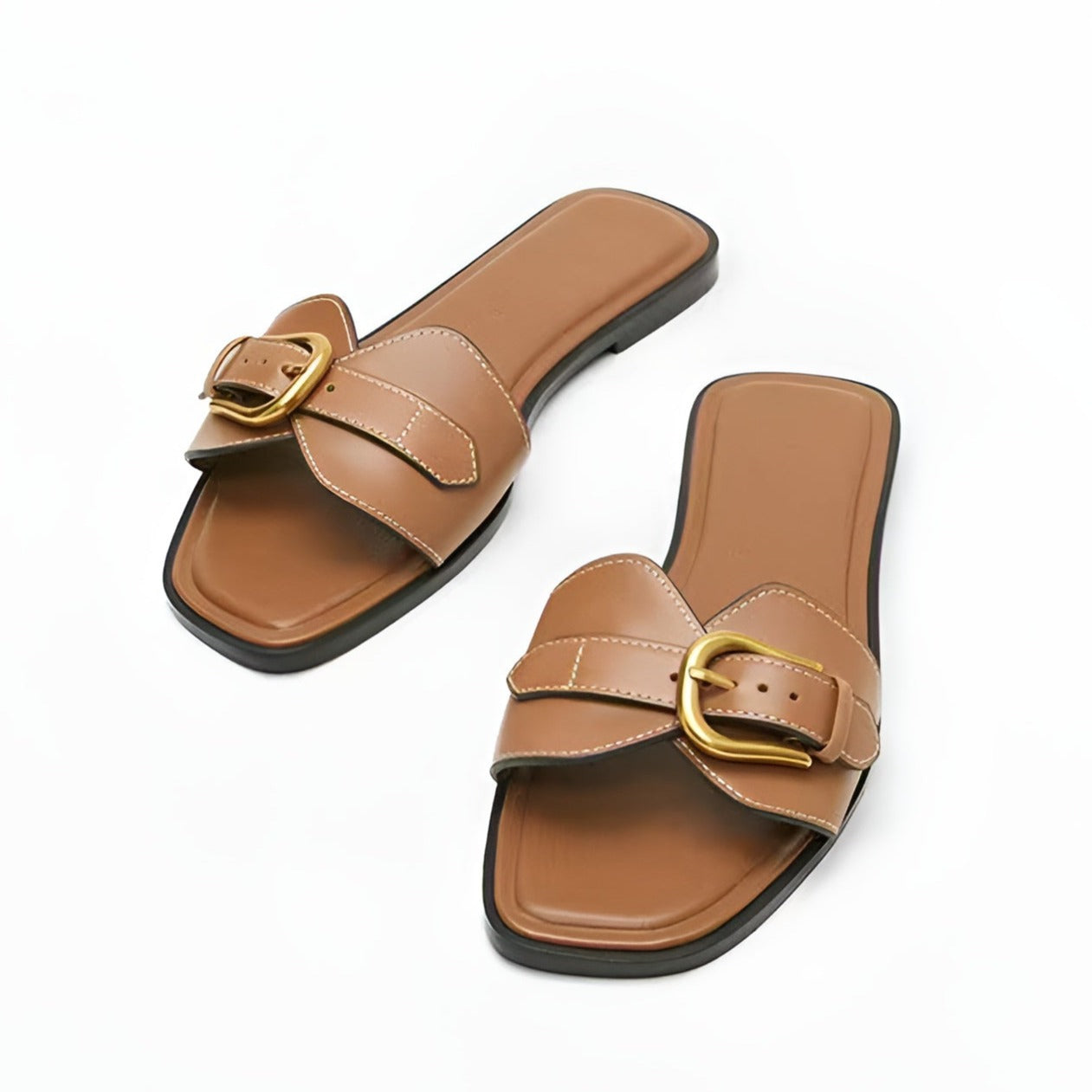 Zadie - Leather Sandals