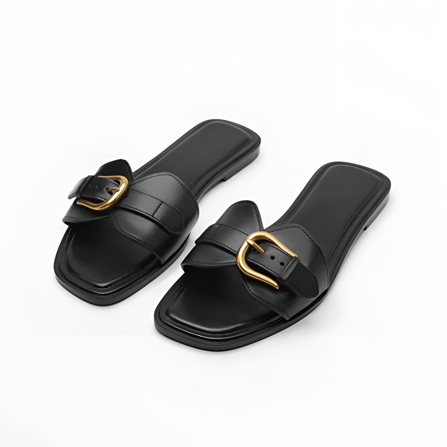 Zadie - Leather Sandals