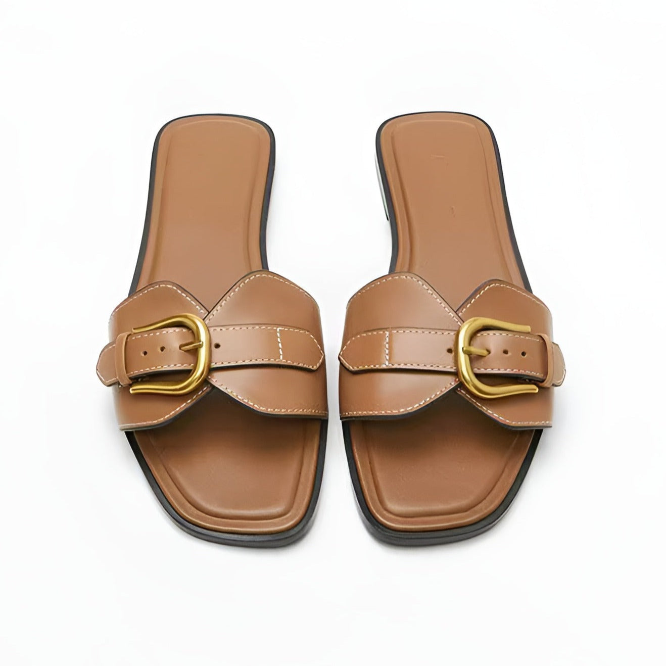 Zadie - Leather Sandals