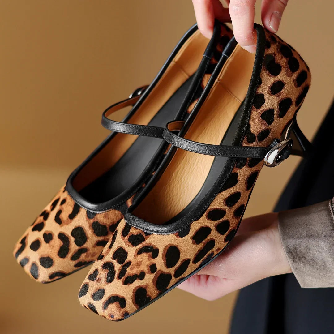 Adele - Square Toe Mules