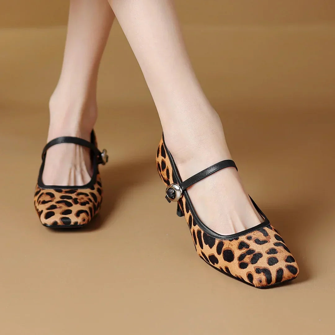 Adele - Square Toe Mules