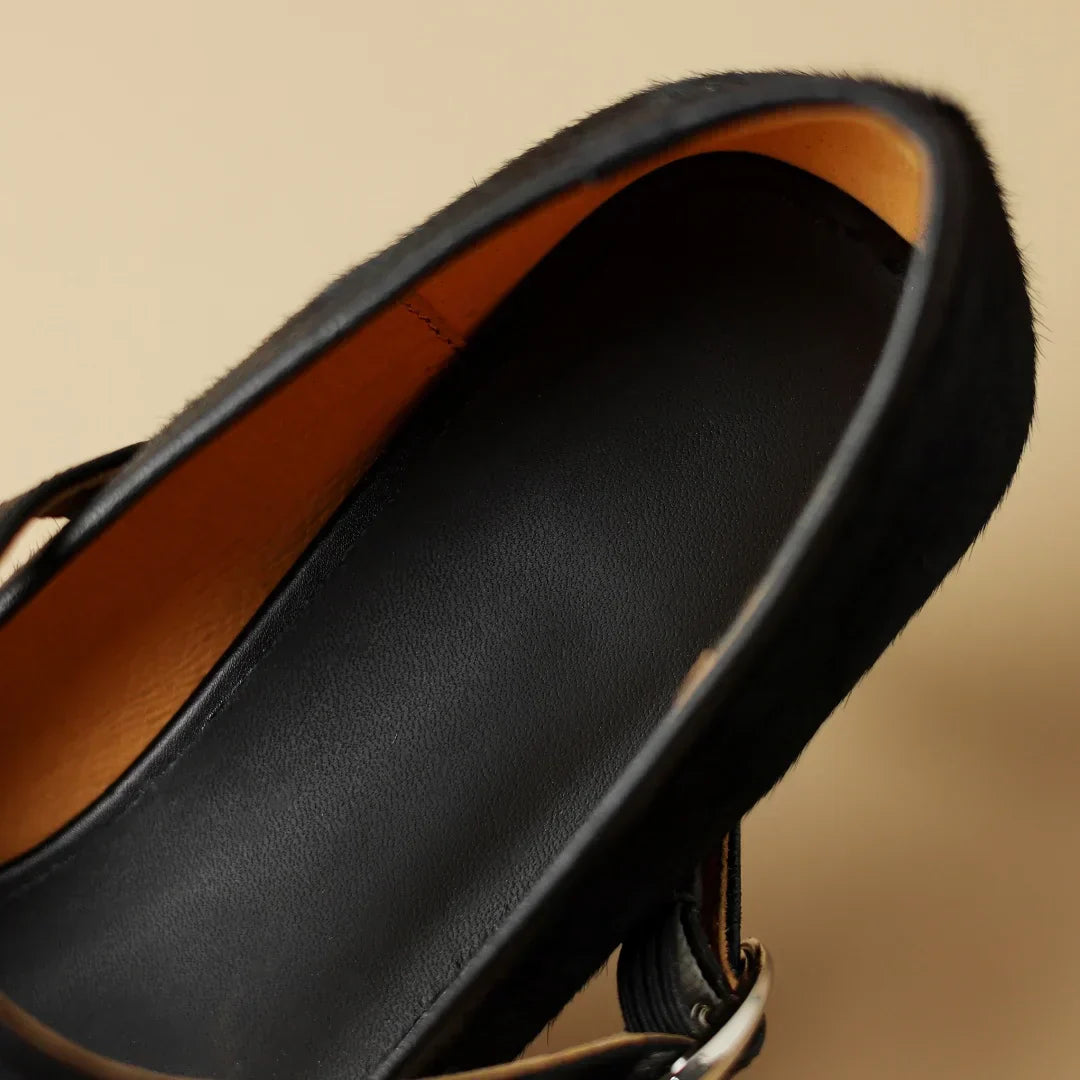 Adele - Square Toe Mules