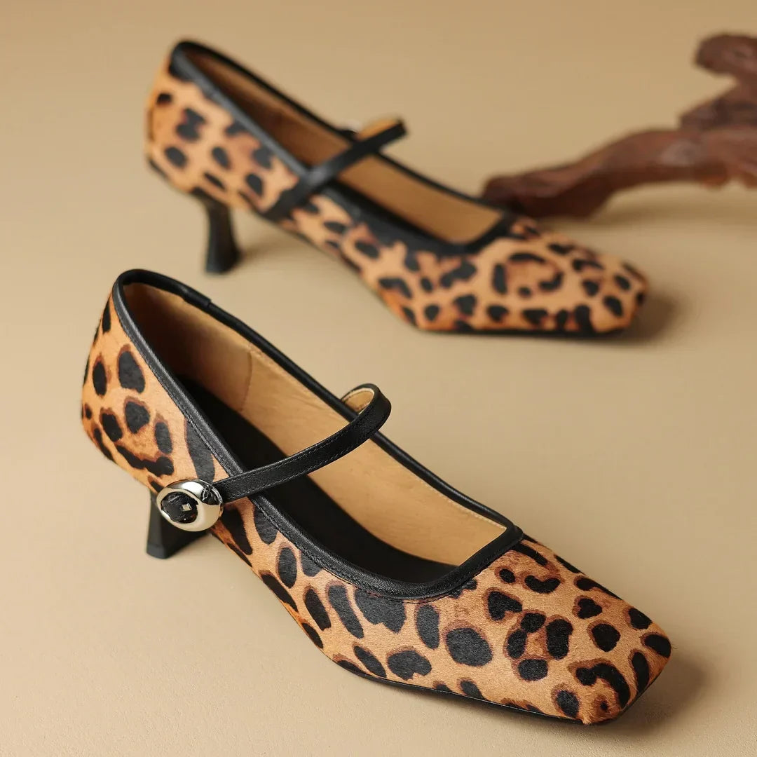 Adele - Square Toe Mules