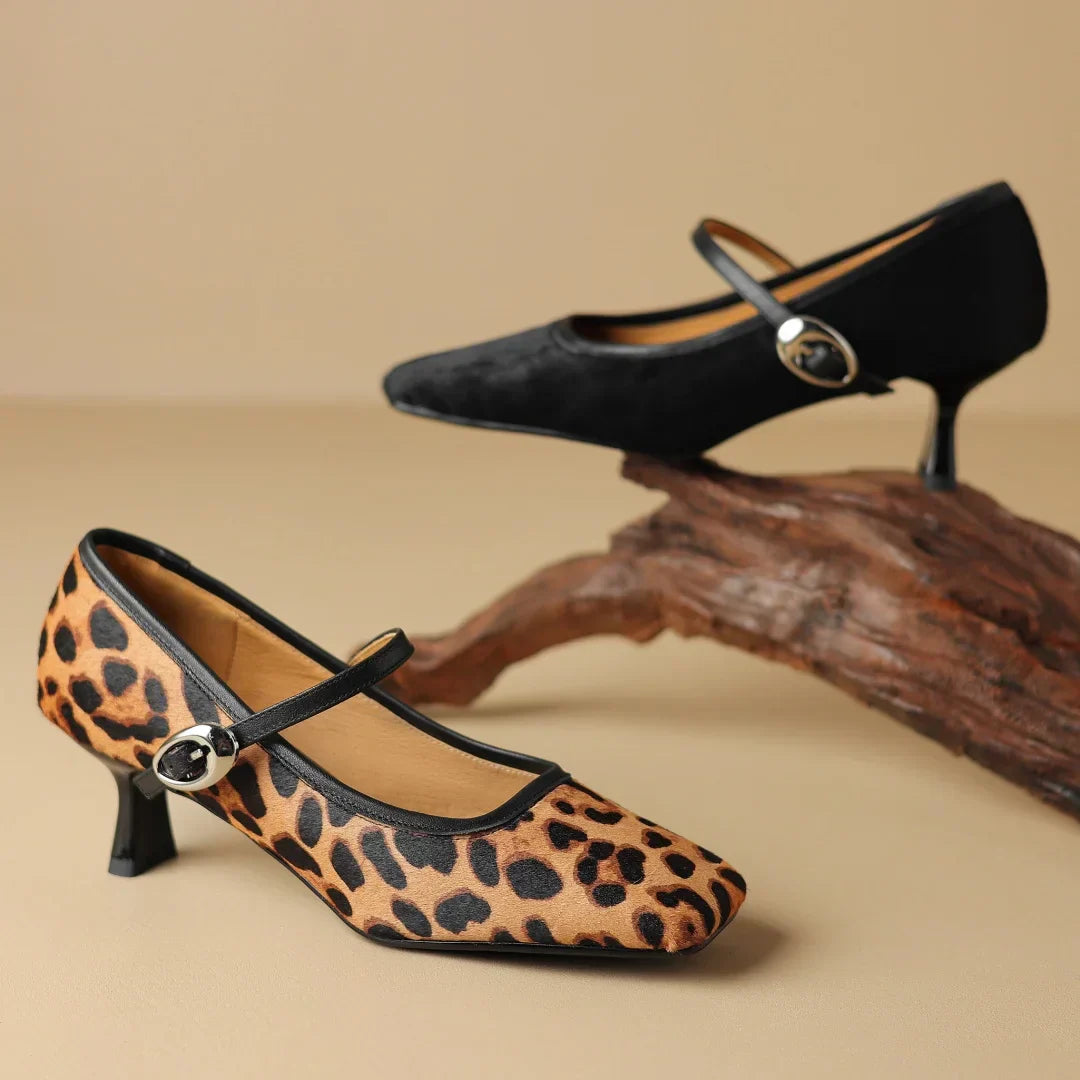 Adele - Square Toe Mules