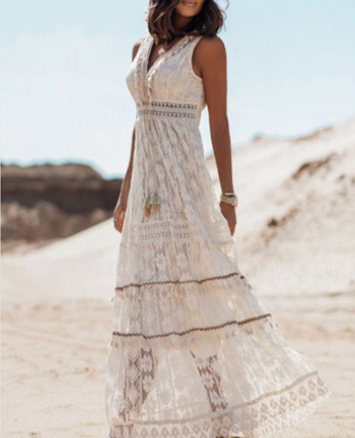 Aeliana - Elegant Boho Dress