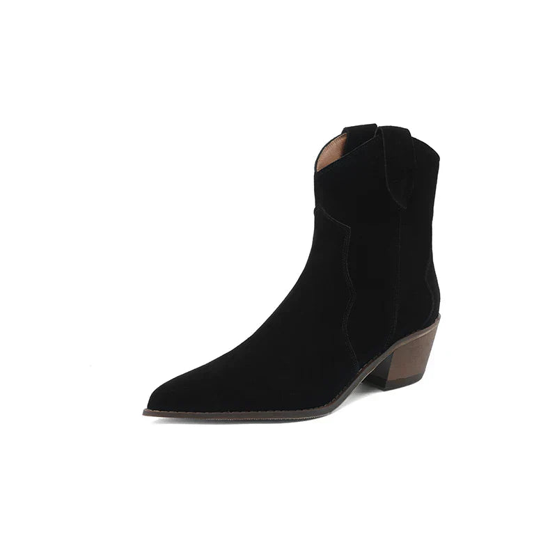 Myka - Suede Leather Boots