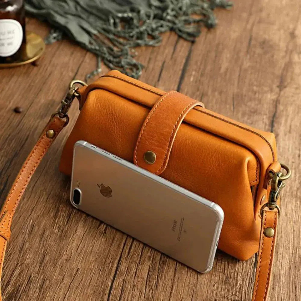 Velissa - Handmade Casual Leather Crossbody Bag