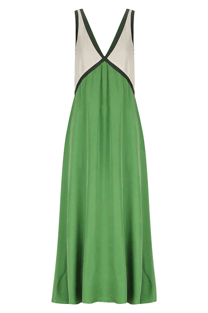 Jacky - Lightweight V-Neck Maxi Dress