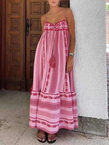 Michaela - Casual Sleeveless Maxi Dress