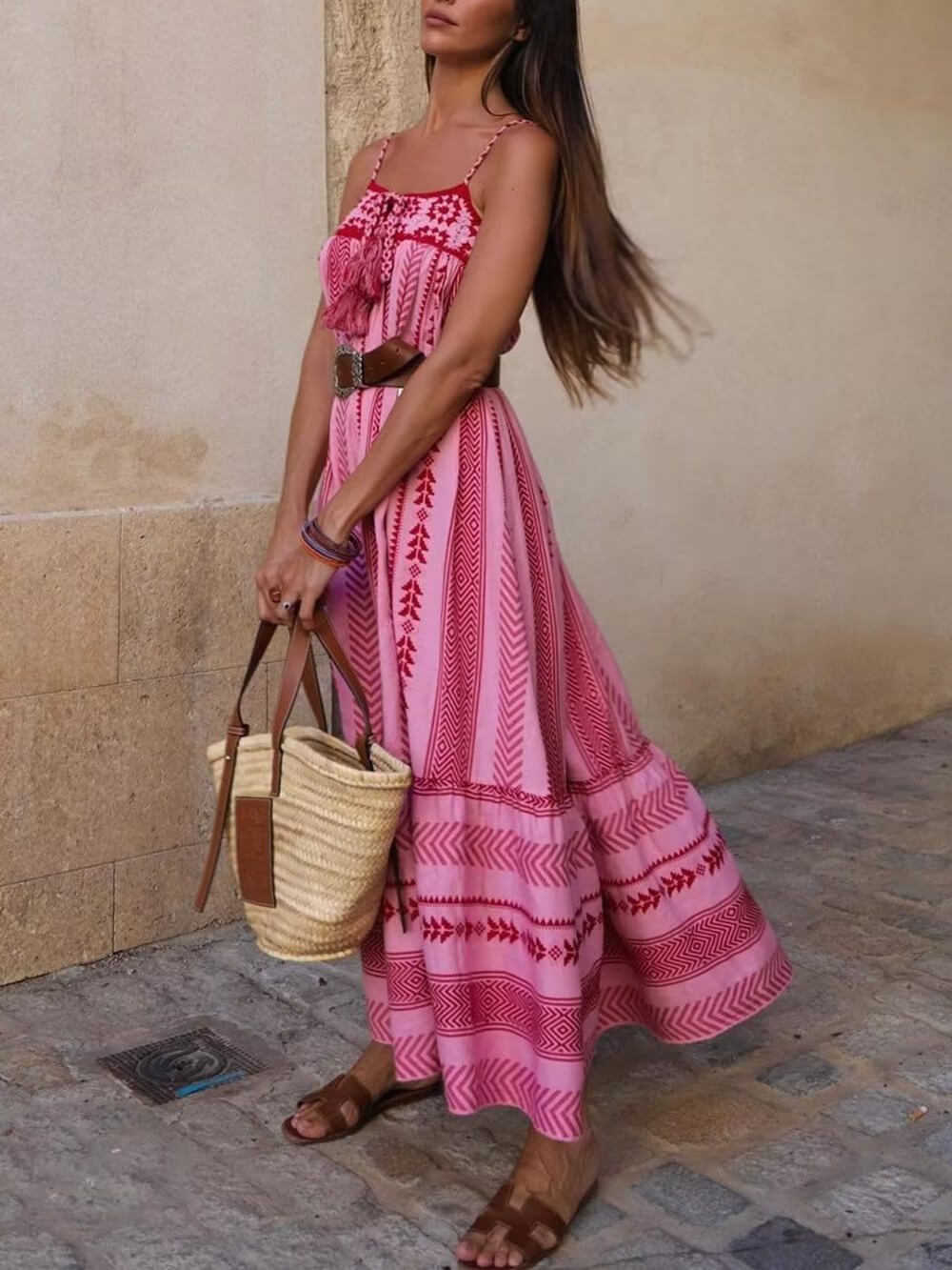 Michaela - Casual Sleeveless Maxi Dress