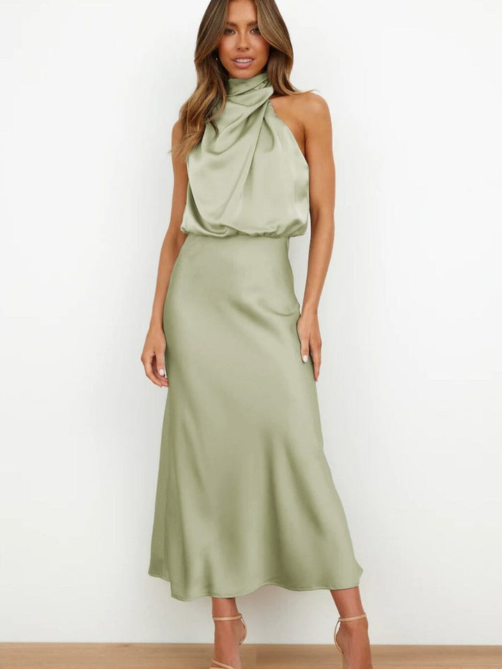 Grace Elegant Silk Dress