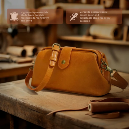 Velissa - Handmade Casual Leather Crossbody Bag