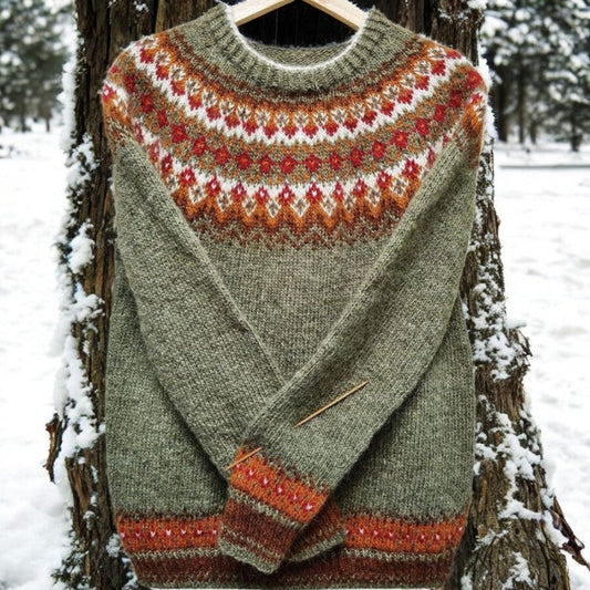 Jindalee™ - Vintage Icelandic knitted Sweater