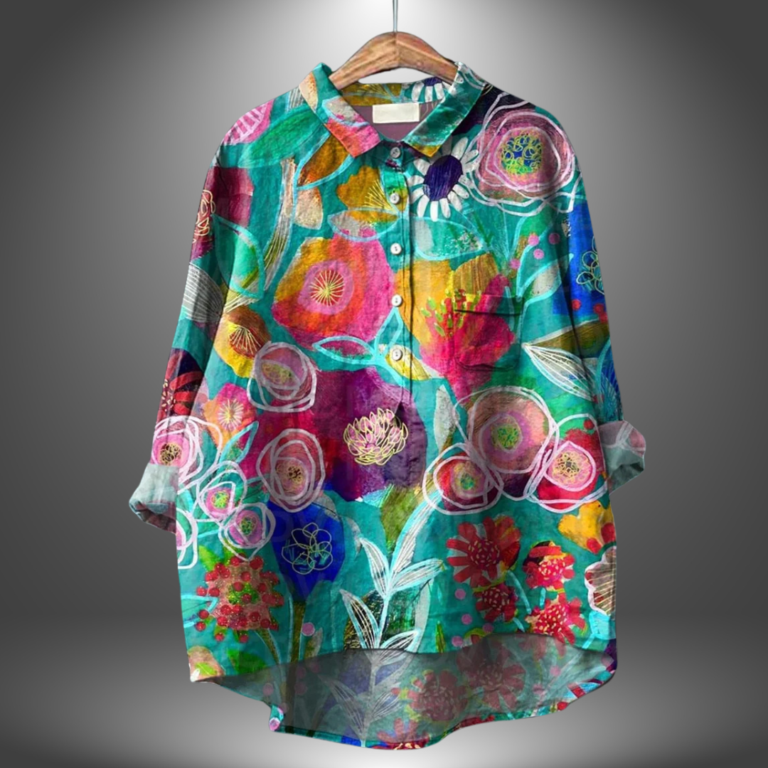 Luiza™ | Stylish Floral Women's Shirt