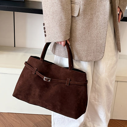 Nolla - Vintage Suede Handbag