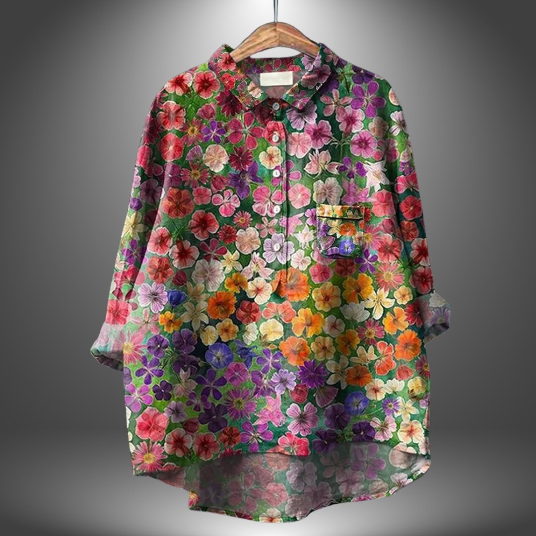 Luiza™ | Stylish Floral Women's Shirt