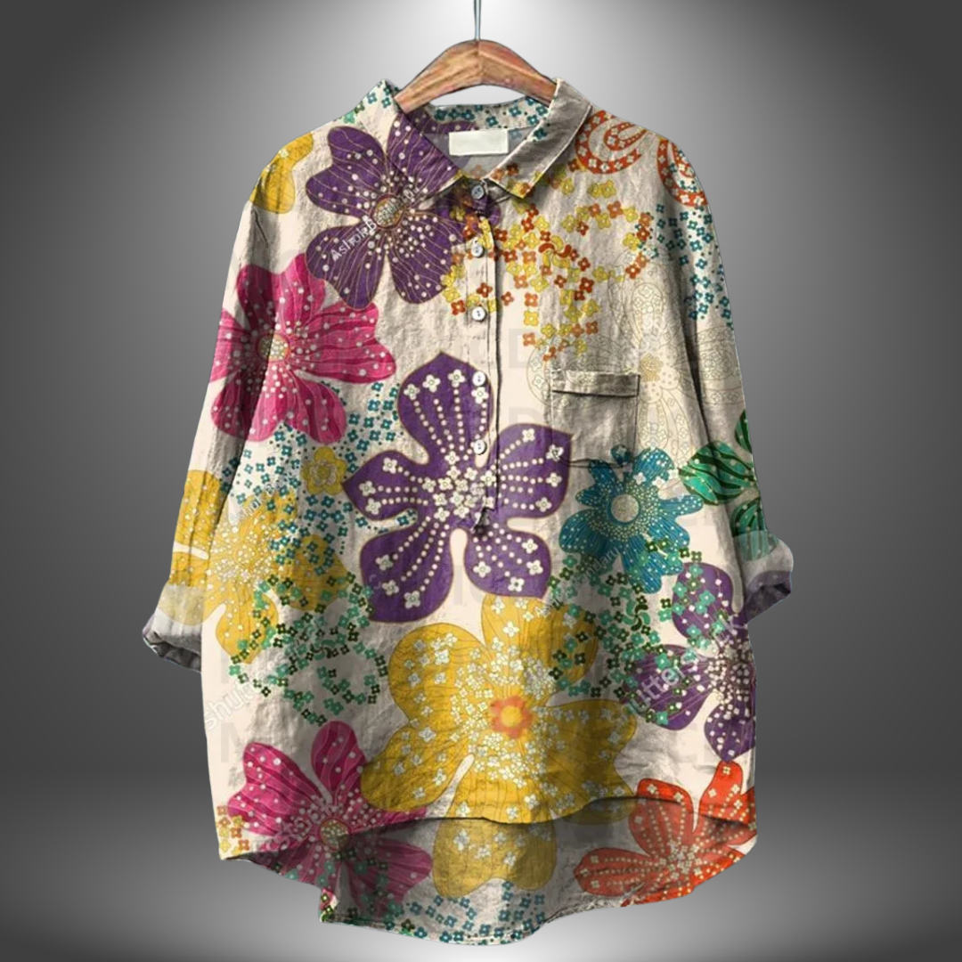 Luiza™ | Stylish Floral Women's Shirt