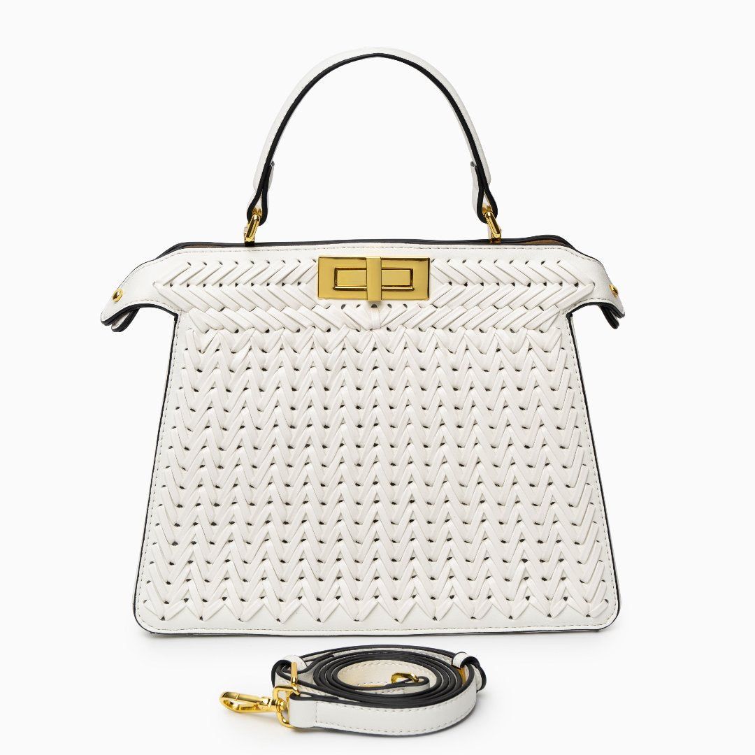 Dionne Woven Handbag
