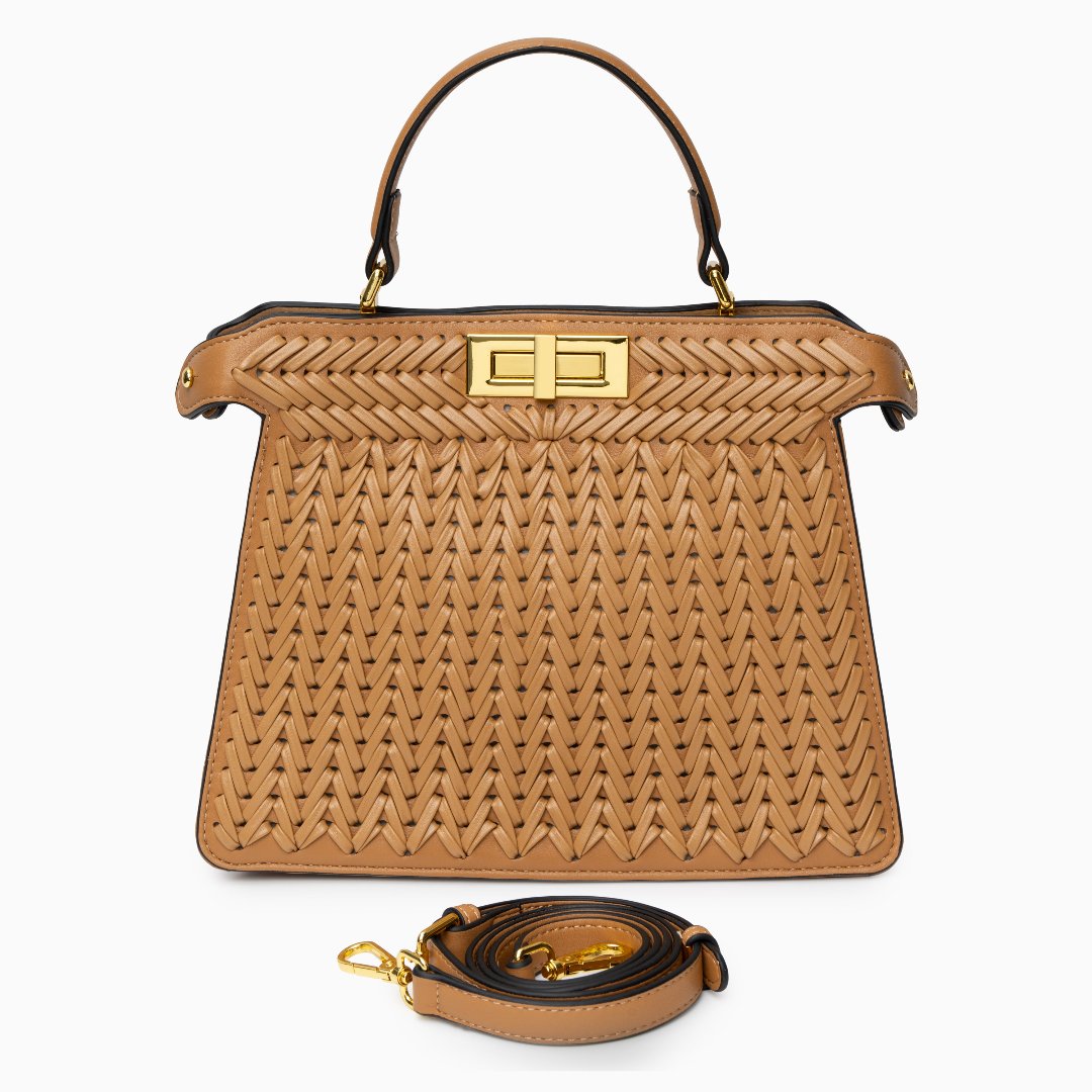 Dionne Woven Handbag