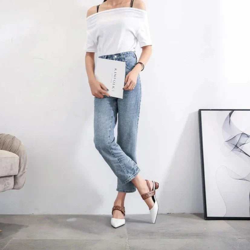 Nysa - Studded Sandals