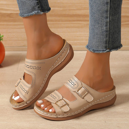 Anika | Stylish Adjustable Wedge Sandal