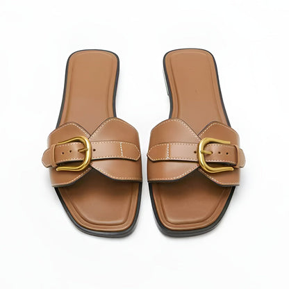 Zadie - Leather Sandals