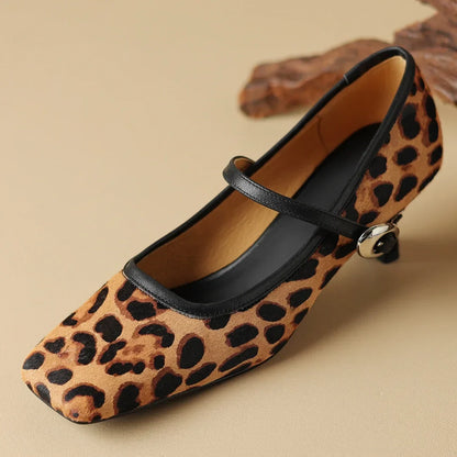 Adele - Square Toe Mules