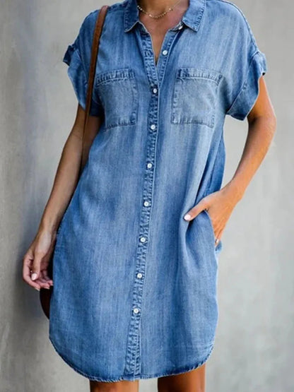 Jessa | Timeless Denim Dress