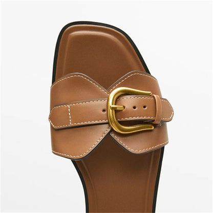 Zadie - Leather Sandals