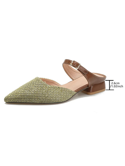 Cambria - Woven Mules