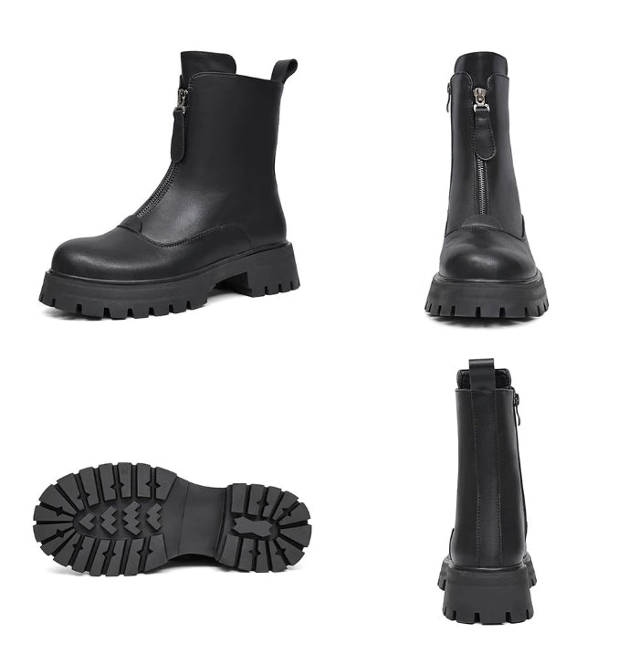 Kaida - Sherpa Lined Ankle Boots