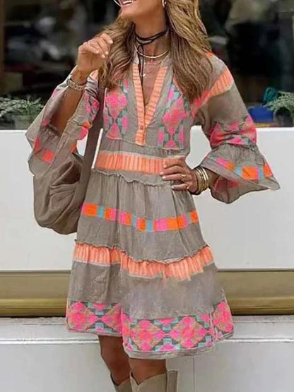 Aurora | V-Neck A-Line Beach Dress (Almost sold out)