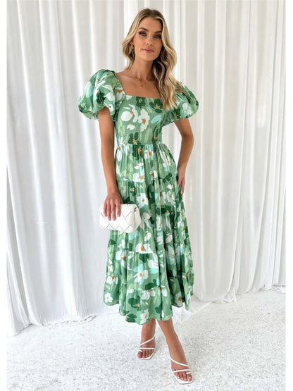 Celeste Off-Shoulder Maxi Dress (Almost sold out)