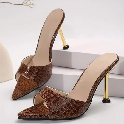 Noira - Croc Stilettos
