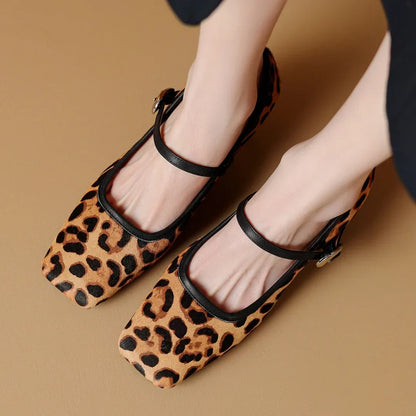 Adele - Square Toe Mules