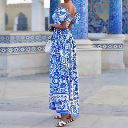 Isla Off-Shoulder Maxi Dress