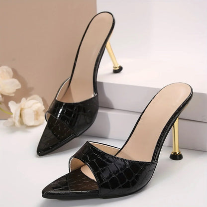 Noira - Croc Stilettos