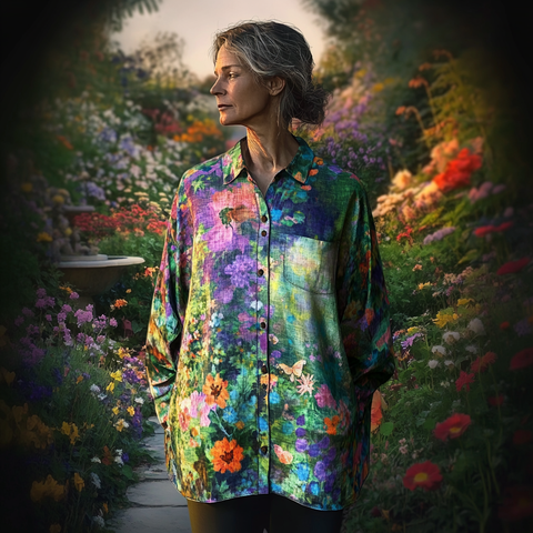 Luiza™ | Stylish Floral Women's Shirt