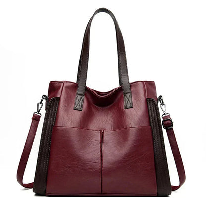 Indigo Classic Leather Handbag