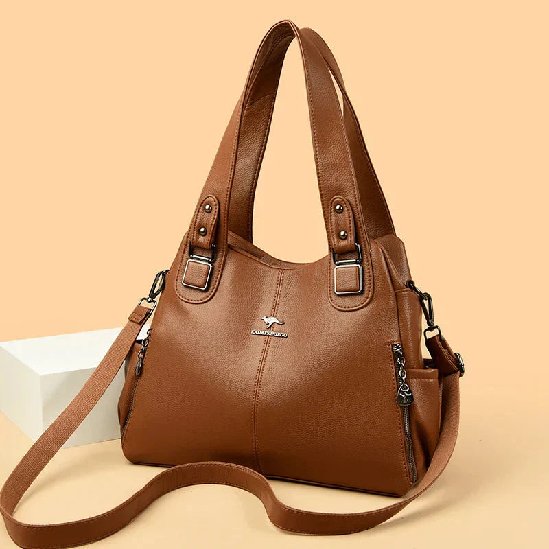 India™ Classic Vintage Leather Shoulder Bag
