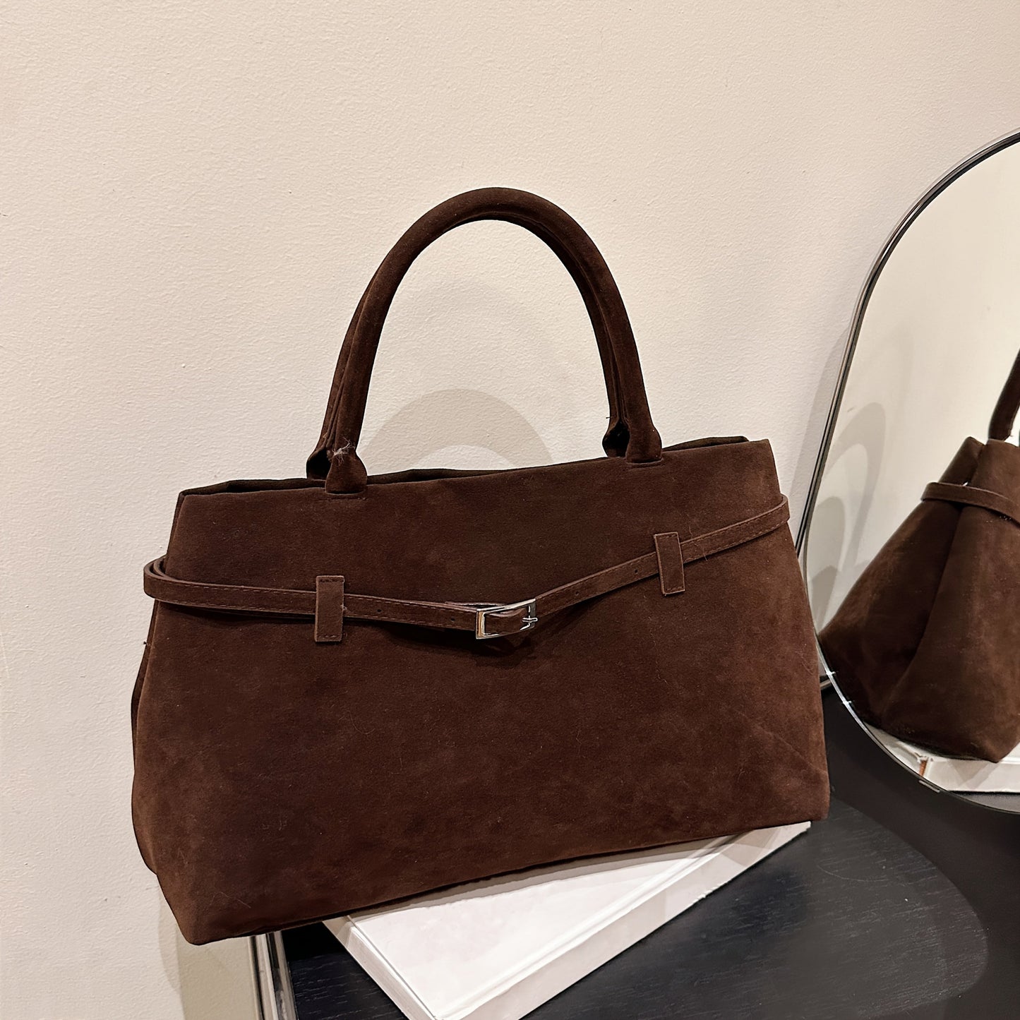 Nolla - Vintage Suede Handbag