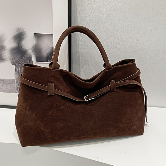 Nolla - Vintage Suede Handbag