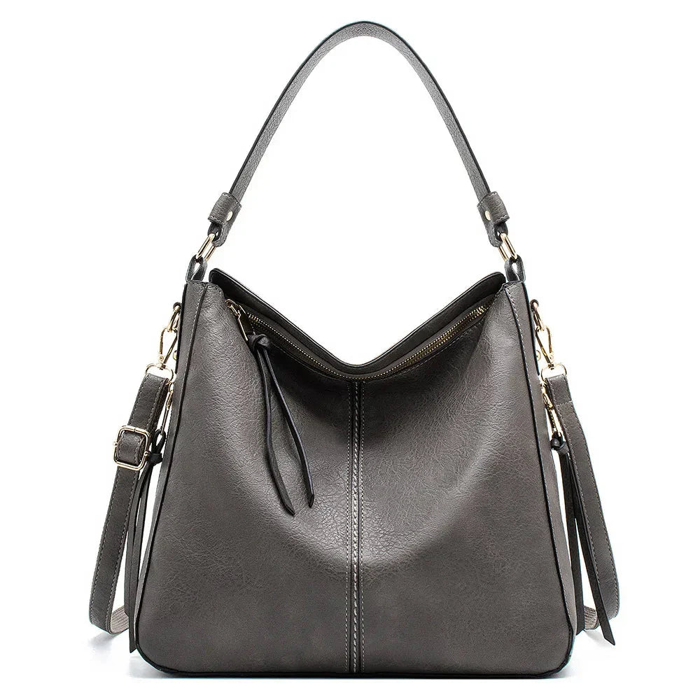 Leather Hobo Bag