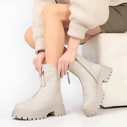 Kaida - Sherpa Lined Ankle Boots